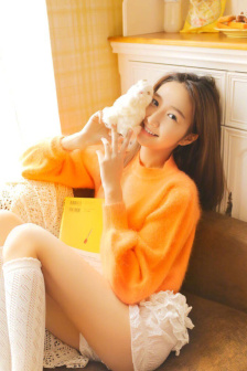 小姐好白